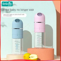 Dr.Green 4S Newborn Baby Bottle Wide Mouth Bottle Glass 150mL/240mL Sealed isolation Fast milk filling RemovableWashable Bottles 1