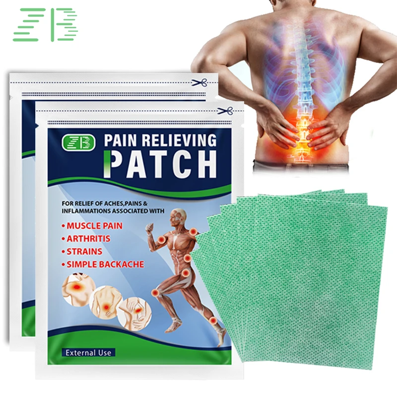 

3PACKS Thailand Herbal Analgesic Plaster Lumbar Back Neck Shoulder Arthritis Joint Pain Relief Patch Muscle Ache Sprain Massage