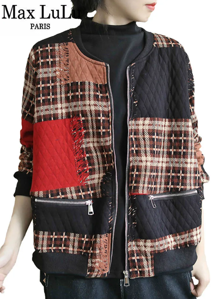 Max Lulu New 2022 Chinese Fashion Style Clothes Women Vintage Coats