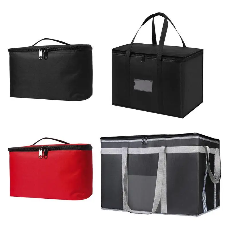 

Thermal Food Bag Large Capacity Insulated Bag Reusable Transportation For Hot And Cold Food Foldable Bag For Fruit Vegetable