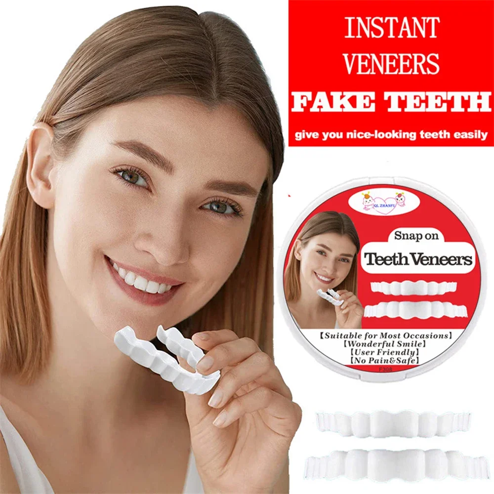 

Sdottor Fake Braces Dental Silicone Teeth Simulation Braces Simulation Teeth False Braces Mouth Guard Tooth Whitening Products