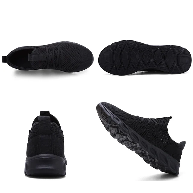 Damyuan Sneakers Casual classiche di vendita calde per scarpe da uomo in pizzo elastico traspirante a rete da uomo scarpe da corsa sportive da allenamento per uomo 48 4