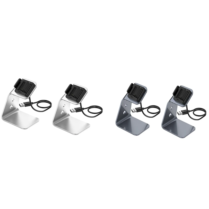 Dock Di Ricarica Da 2 Pezzi Per Fitbit Charge 4/Charge 4 Se/Charge 3/Charge 3 Se, Supporto Per Dock Di Ricarica Di Ricambio Portatile