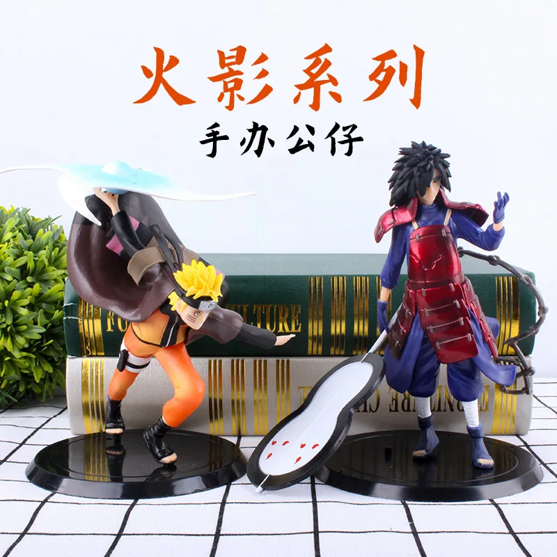 

Naruto Shippuden Figure Uchiha Sasuke Itachi Madara Kakashi Hinata Hyuga Dolls PVC Action Model Jiraiya Ornaments Toys Gifts