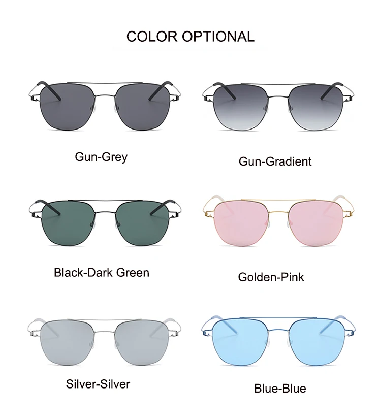 Bobbie Titanium Sunglasses Worn