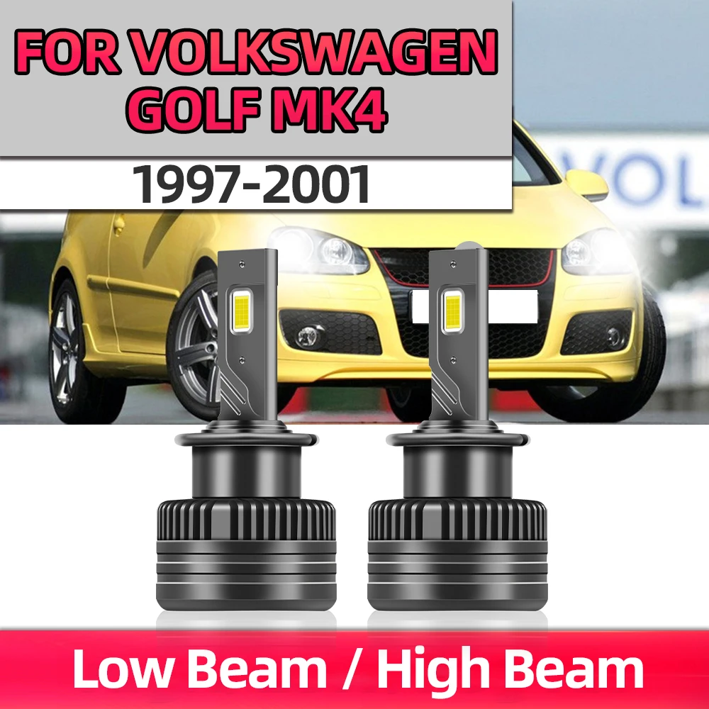 

TEENRAM D2S 6000K White light Car Light Lamps 110W 20000LM Led Headlight Bulbs For Volkswagen Golf Mk4 1997 1998 1999 2000 2001
