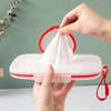New  Baby Wipe Dispenser Portable Refillable Wet Tissue Box Container Reusable Travel Wipe Holder Case Cosmetic Cleaning Wipes 6