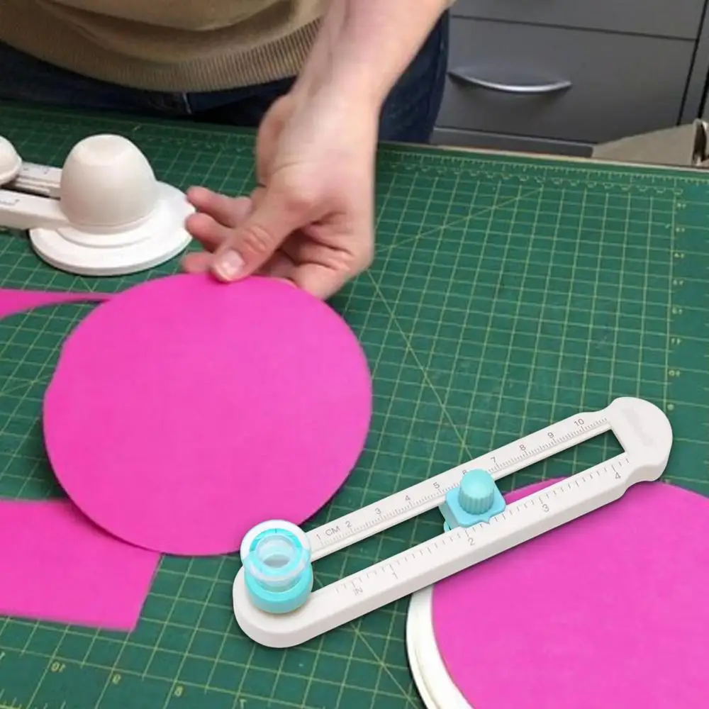 Description Picture 3 of item360 Adjustable Cutting Round Knife Journal Photo Circle Cutter Scrapbooking Cutters Circular Paper Scrapbooking Cards Cutters