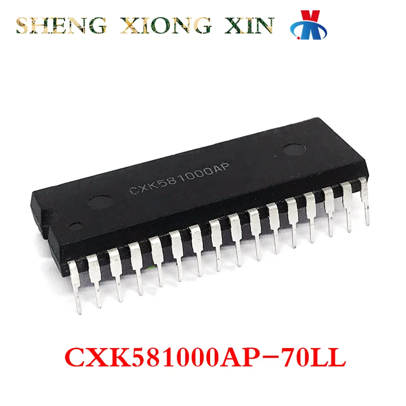 

5pcs/Lot 100% New CXK581000AP-70LL DIP-32 Memory Chip CXK581000AP Integrated Circuit