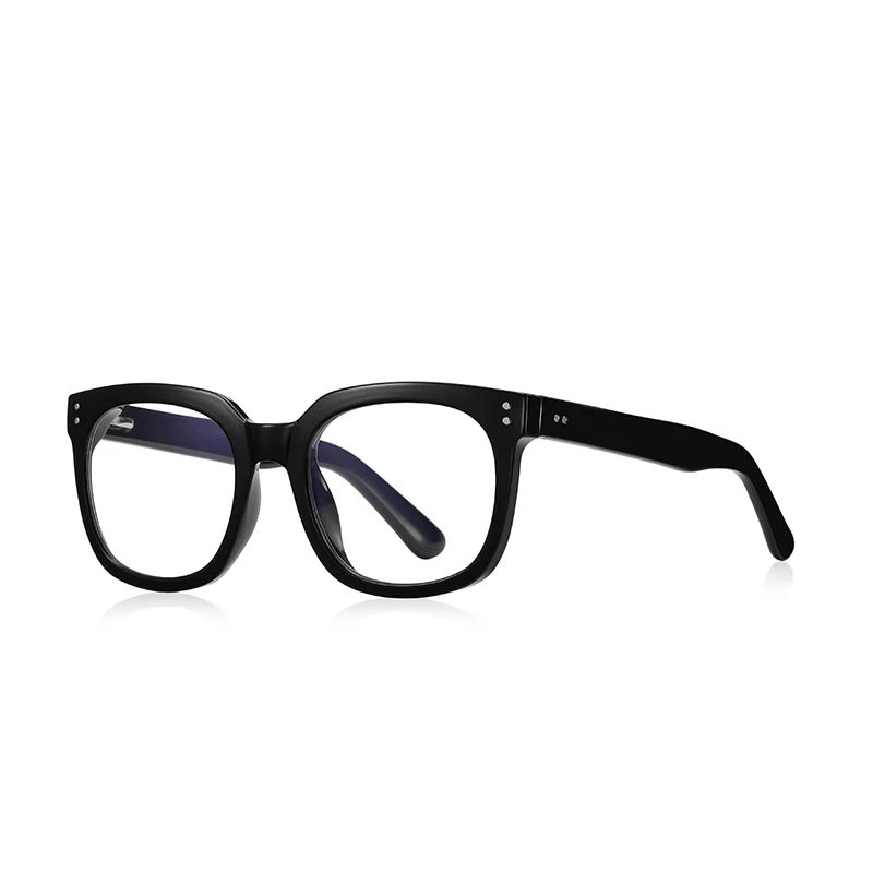 

53mm Rectangular Ultralight TR Business Men Glasses Prescription Eyeglasses Frames Women Fashion Full rim Eyewear 2124