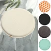 Round Chair Soft Cushion Anti-slip Round Sponge Solid Color Seat Cushion Home Kitchen Bar Stool Chair Cushion Home Textile 2