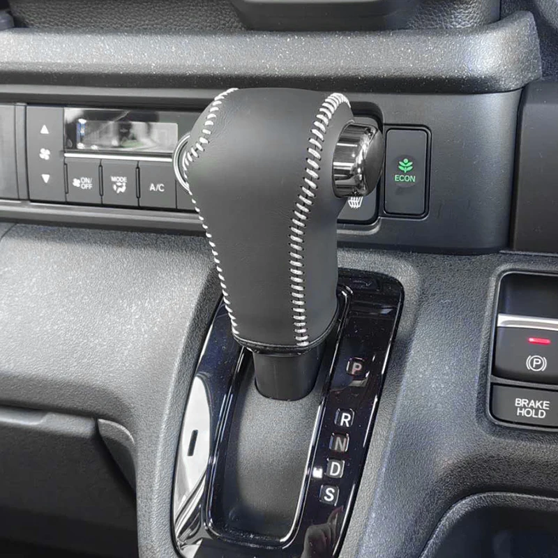 Premium Hand-Stitched Genuine Nappa Leather Gear Knob Cover
