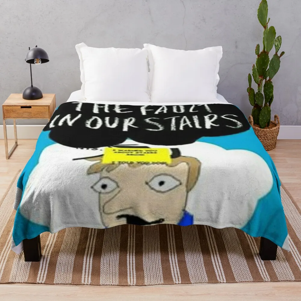 

the fault in our stairs Throw Blanket Bed linens Large wednesday Baby Blankets