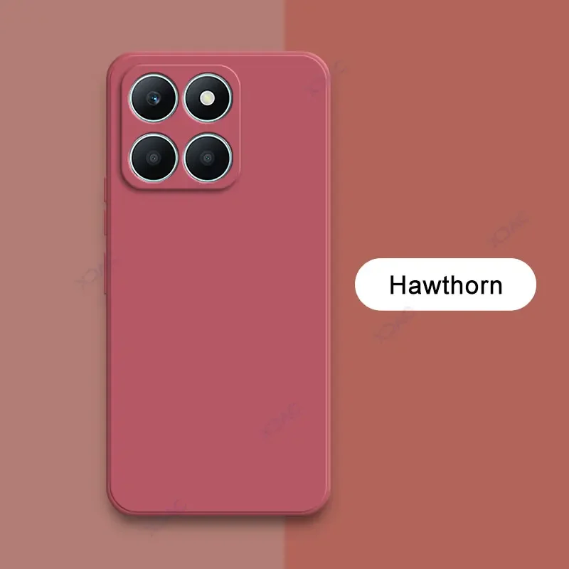 Premium Dual Layer Protective Case - Luxury Soft Square Liquid Silicone Armor, Full Camera Coverage
