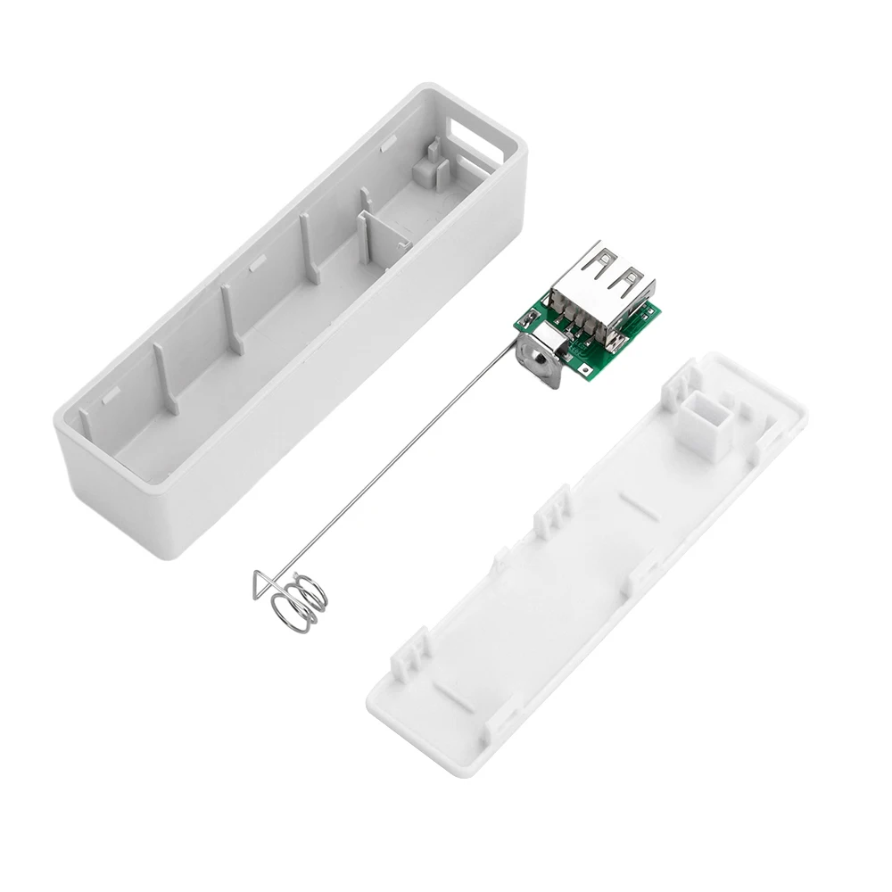 Battery Storage Box Battery Charger Power Bank Case Battery Power Bank Box Power Bank DIY TYPE-C 18650 Power Bank Battery Charger Case Portable USB Kit