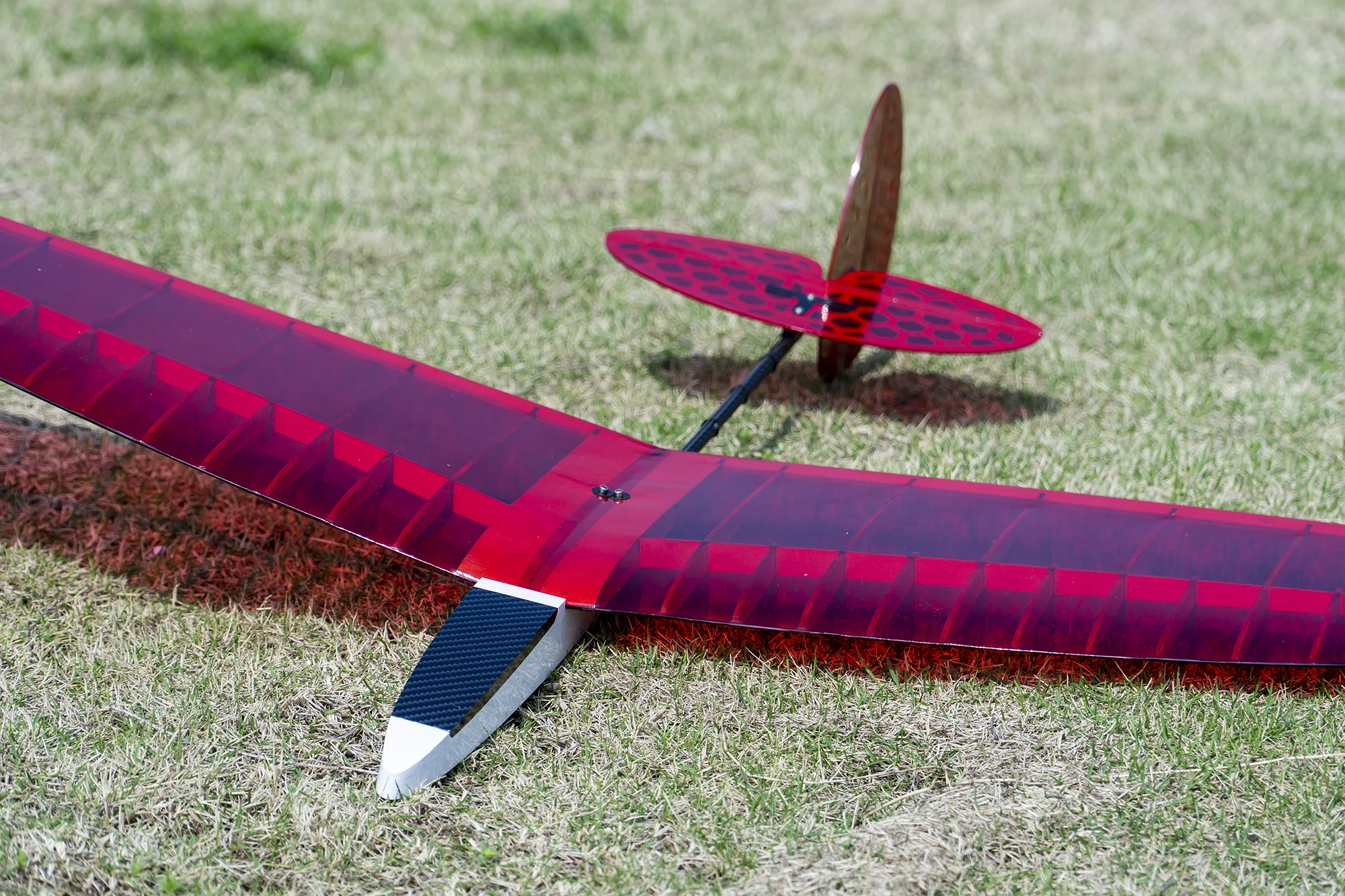 Discus Launch Glider Balsawood Kit FD12 1200mm（47‘’）Wingspan Windrunner Kit 3