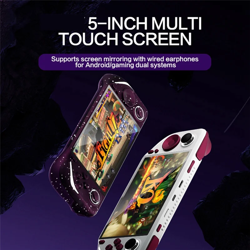 SB-E6 Plus 휴대용 게임 콘솔 + 2Xcontroller 32G + 10000 게임 5 인치 휴대용 아케이드 비디오 게임 콘솔 지원 TV 연결