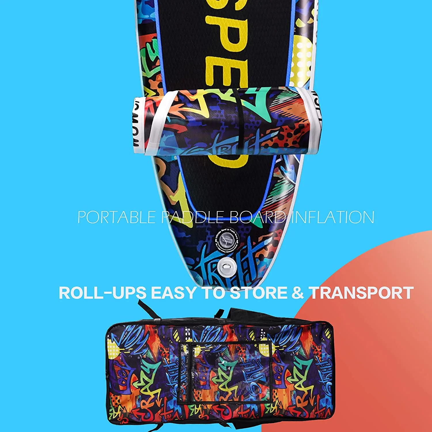 New Paddle Board, Surf Board, Rowing Board, Sailboard, Inflatable Boat, Floating , Sup Standing Universal Water Ski 27 Se0c7931c913d4a3892c2158f5ca26e01W