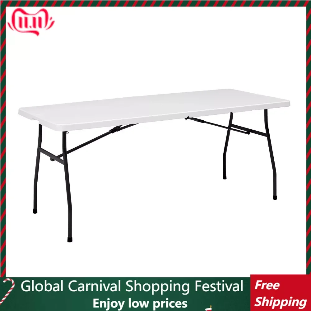 

Наборы уличной садовой мебели Бесплатная доставка легкий стол 6 футов премиум-класса складной стол белый гранит стол для кемпинга