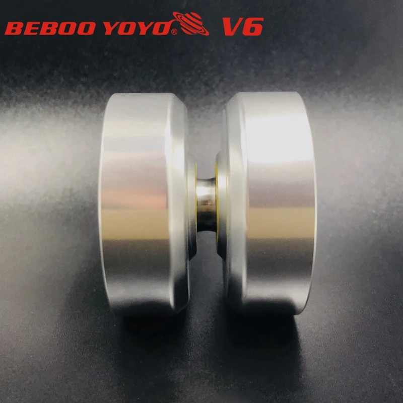 BEBOOYOYO Ball Bearing Beboo Yoyo V6 Alloy Aluminum Yo Yo Metal Professional Yo-Yo Toy 2 for yoyo ball