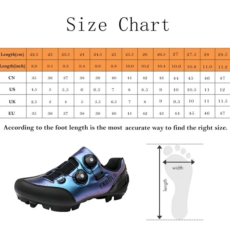 Cycling Shoes Men Women Speed Cycling Sneaker SPD Mountain Bike Footwear MTB Racing Shoes Flat Route Cleat Road Bike Shoe