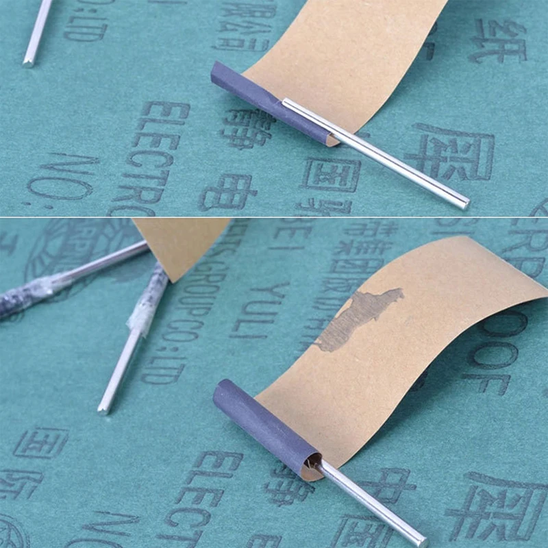 Sandpaper Clamp Rod Sandpaper Clamp Split Mandrels Sandpaper Connecting Rod Fixing Tools 2.35mm/3mm Shank for Rotary Polishing