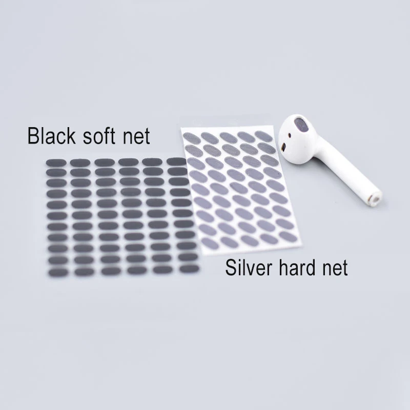 Set 20 Retine Antipolvere In Acciaio Autoadesive Per Auricolari – Con Clip In Silicone, Varie Misure