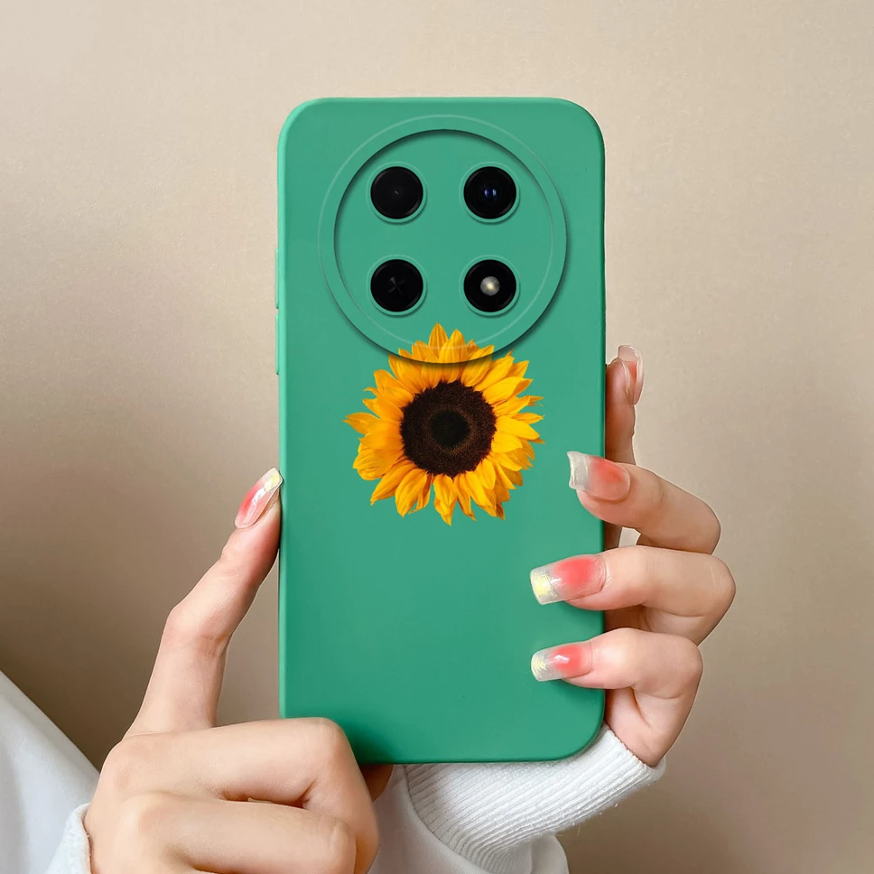 Cute Cartoon Dinosaur Smooth Liquid Silicone Phone Case Cover