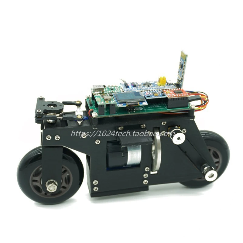 Open Source Stm32 Balance Robot Bike Cubli Inertial Momentum Wheel Balance Diy Pid Bluetooth Remote Control Small Bike