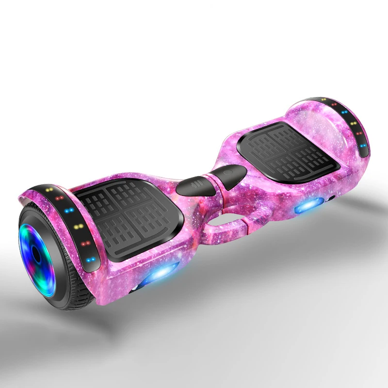 Hoverboard pour enfants, 6.5 pouces, 400W, 2 roues, scooter électrique  auto-équilibrant, Bluetooth, musique, lumières colorées, cool - AliExpress