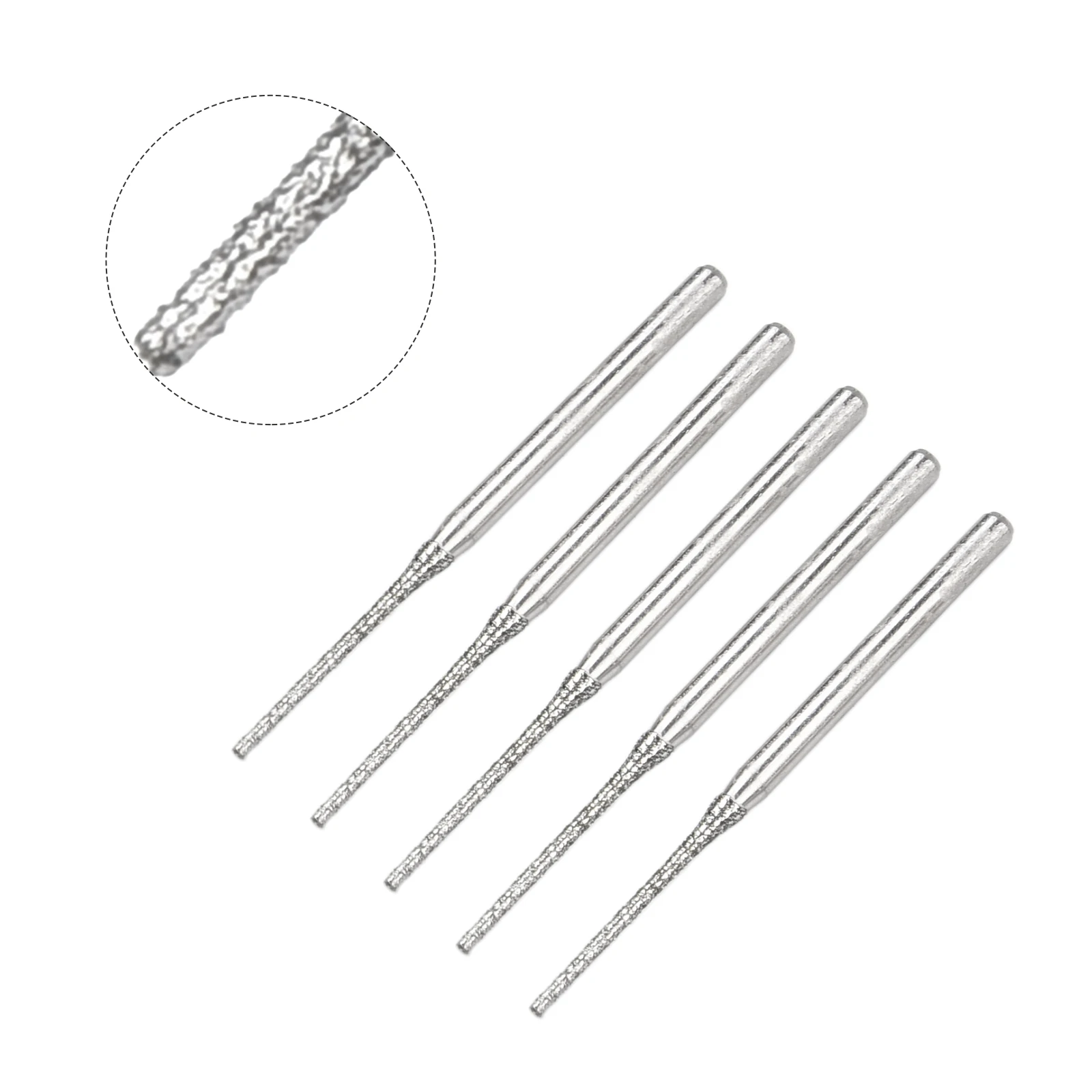 Bohren von Schmuck, Bohren von Glas, diamantbeschichtete Bohrer, Schmuckbohrer, 1,0 mm Kopfdurchmesser, 1,2 mm Kopfdurchmesser – Detail 9
