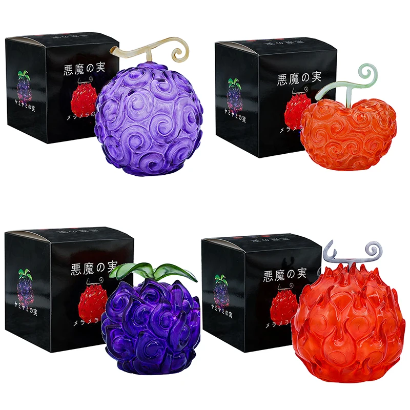 One Piece Devil Fruit Gomu Gomu Anime Figures No Mi Yami Yami No Mi Mera  Mera No Mi Flame-Flame Fruit Pvc Models Collectible Toy - AliExpress