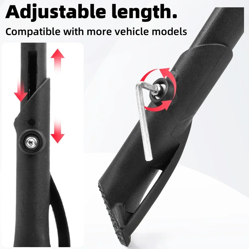 Adjustable Bike Kickstand 24–29 Inch Aluminium Alloy Side Stand