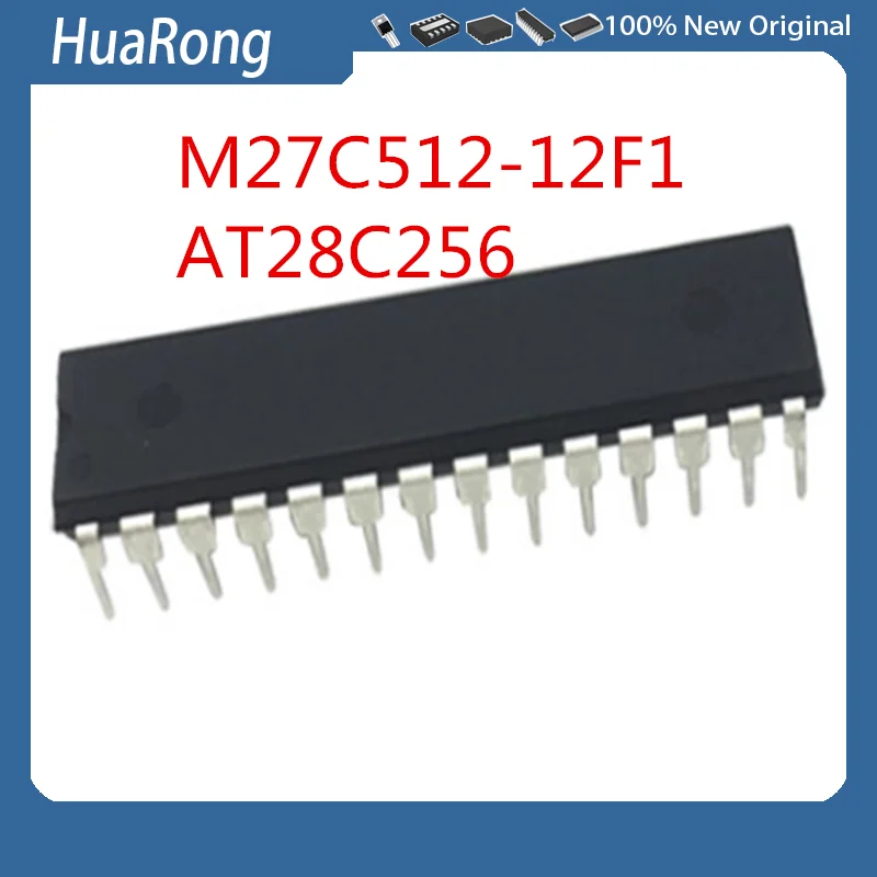 

5 шт./партия, флэш-память M27C512 AT28C256