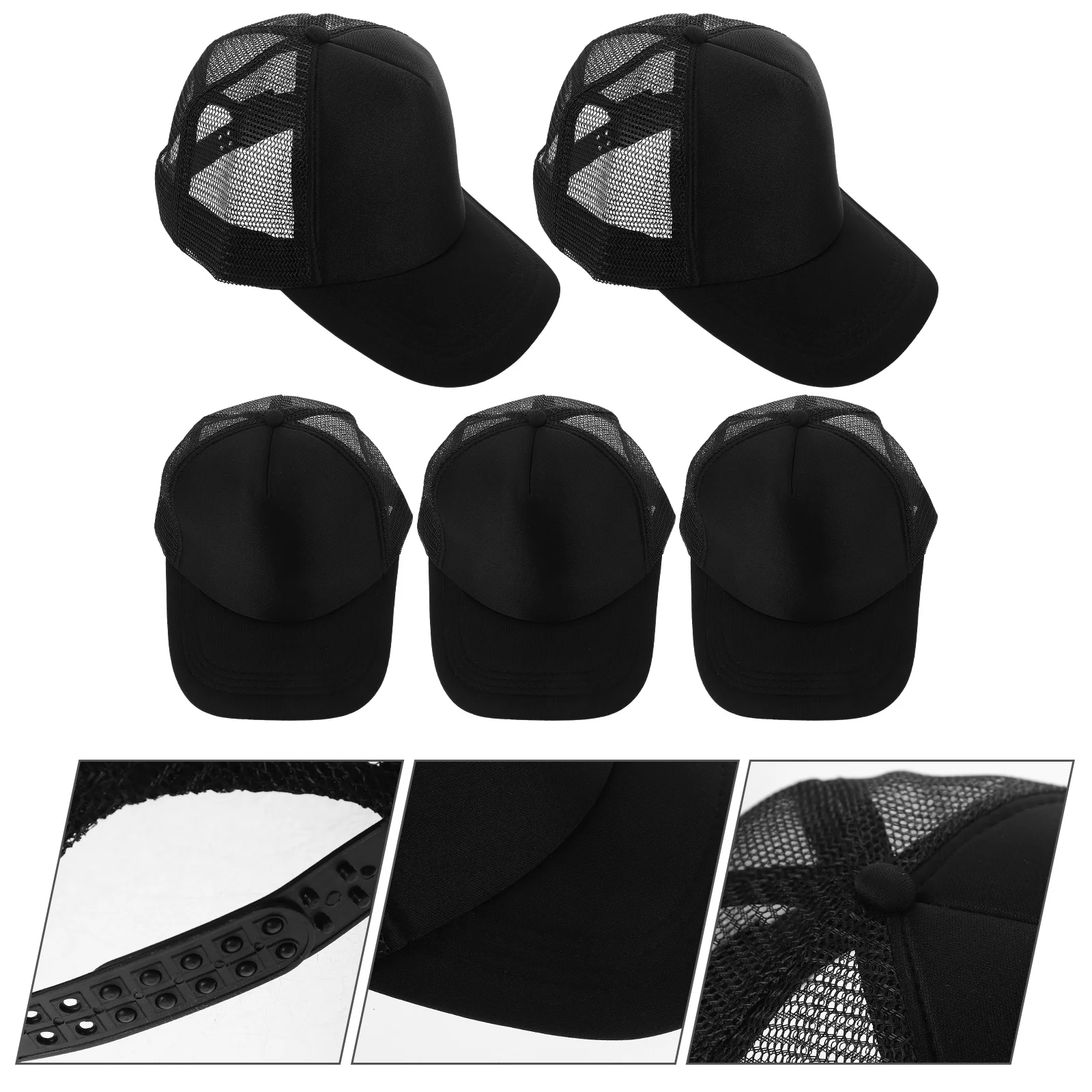 5 Pcs Sublimated Baseball Cap Mesh Hat Sublimation Hats Blank DIY Outdoor  Sponge Heat Transfer Man - AliExpress