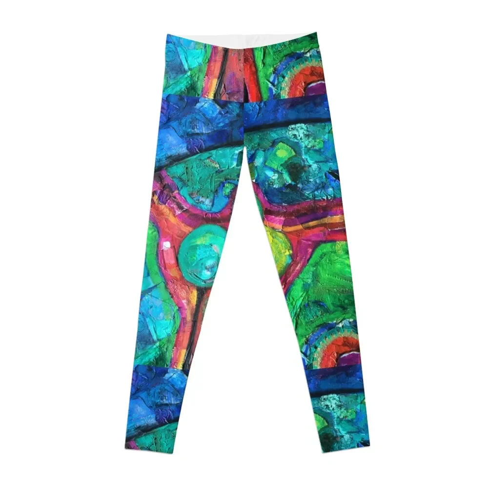 Leggings Green Hill Sporty Woman Push Up Harem Pants Leggings Da Donna