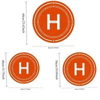 Drone Landing Pad Waterproof Fast-Fold Helipad for Waterproof Quick-Folding Drone Landing Pad Helicopter Pad Outdoor Foldable 3