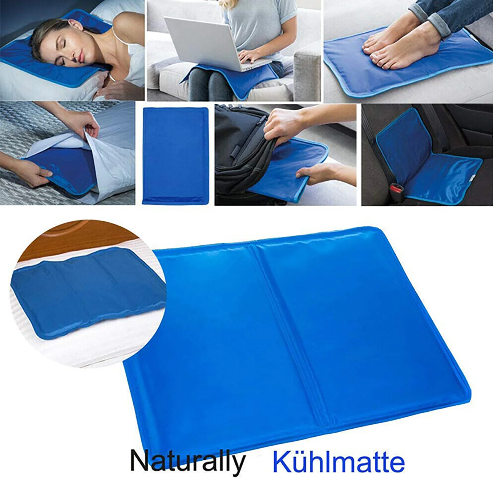 Cooling Gel Pet Mat Soft Summer Bed For Sleeping Bedroom Balcony_voghion.com