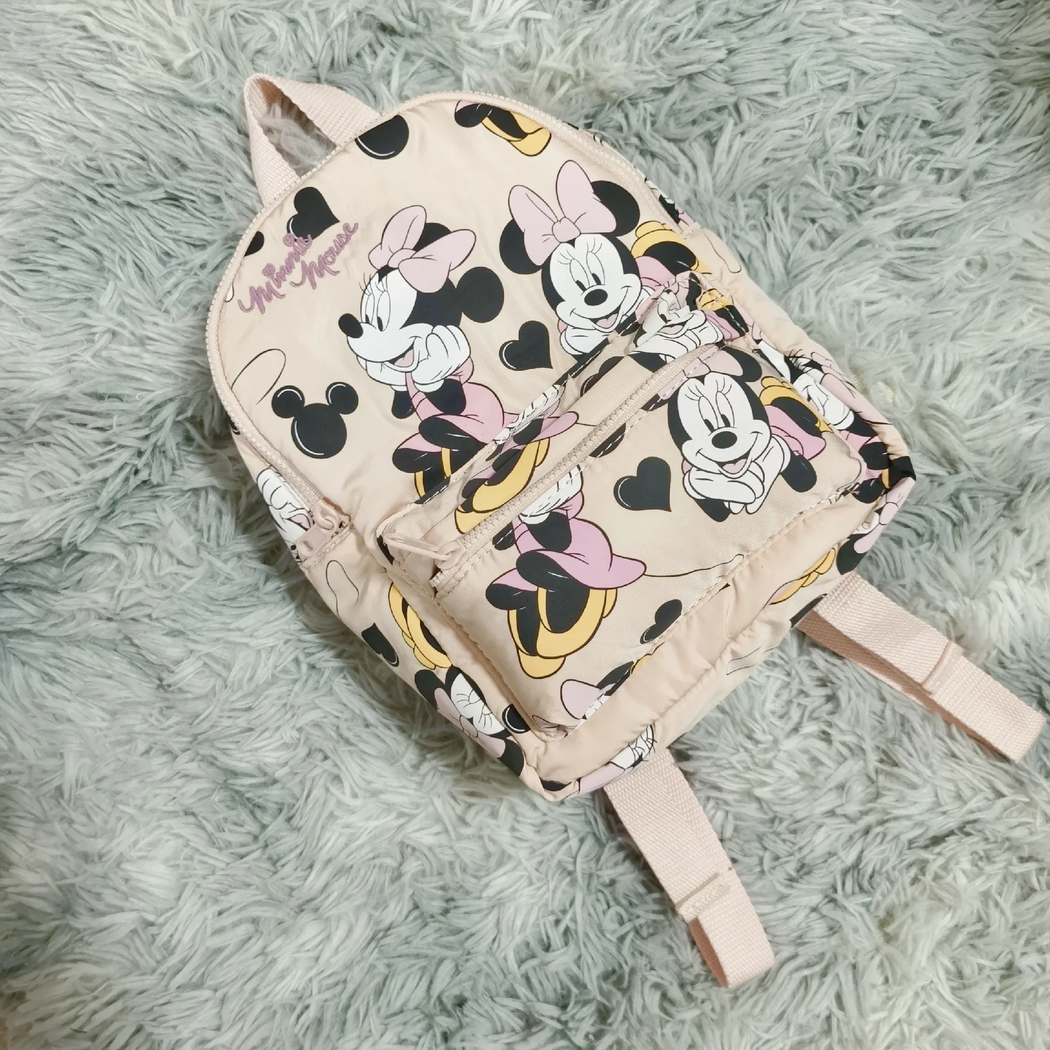 Disney Minnie Girls Backpack - High Quality Large Capacity School Bag