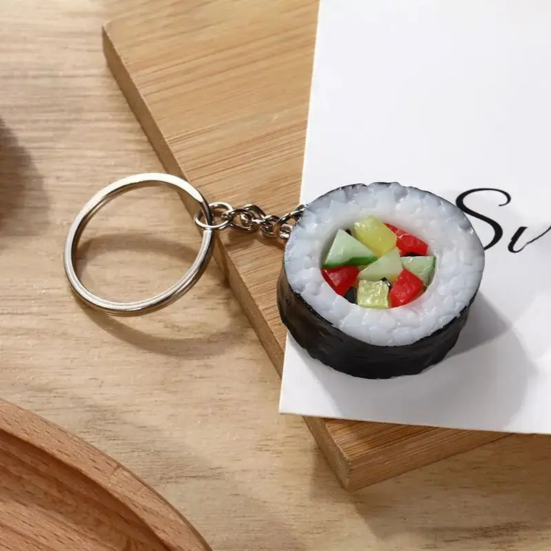 Kawa Sush Keychan Japanese Food Keychan Mnature Fake - Etsy