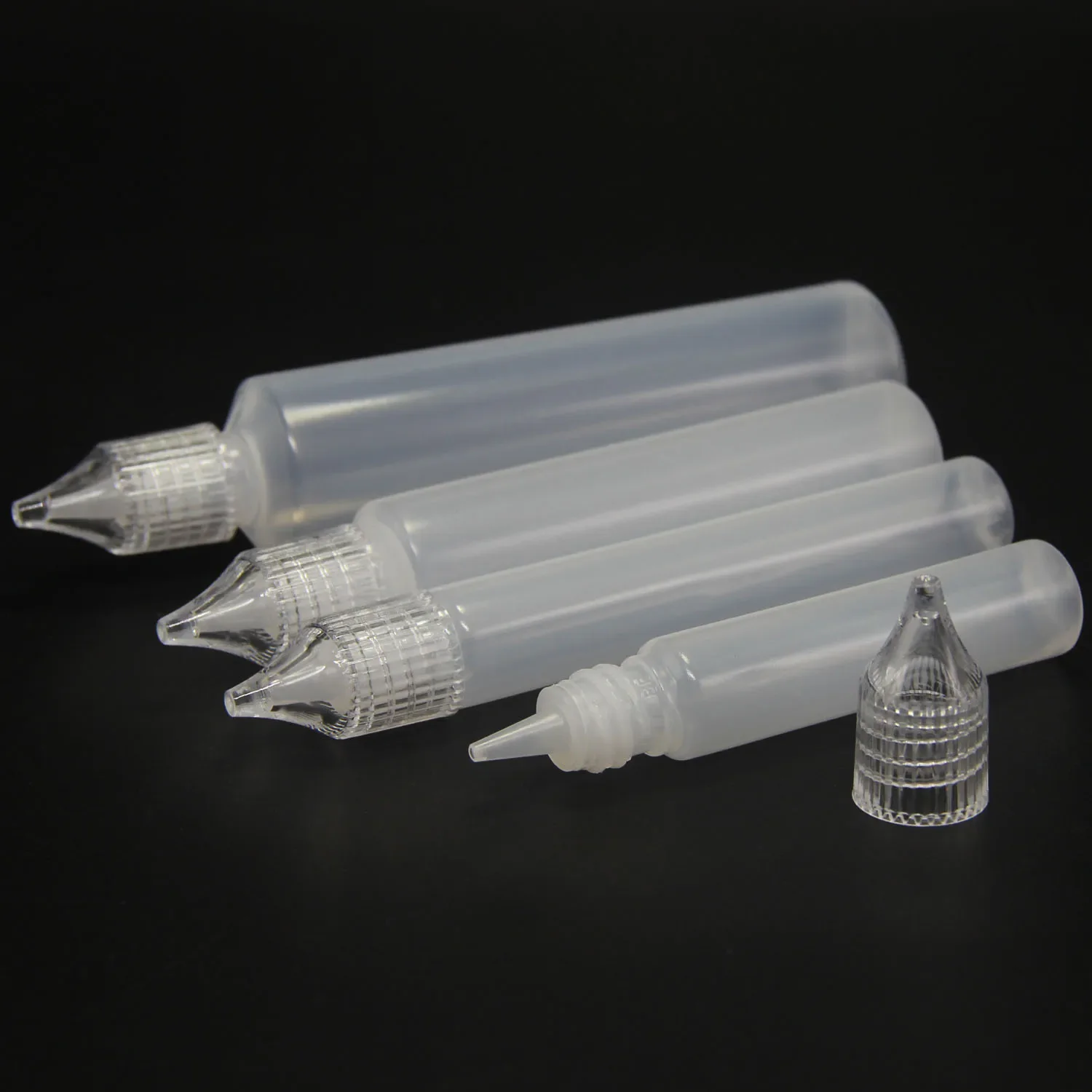 Plastic Dropper Bottle 10/15/30/50ml For Ink Oil Pigment Container