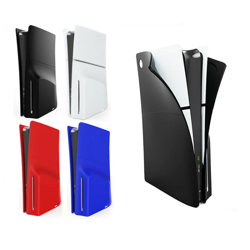 For PS5 Slim Console Optical Drive Edition Silicone Case for PS5 Slim