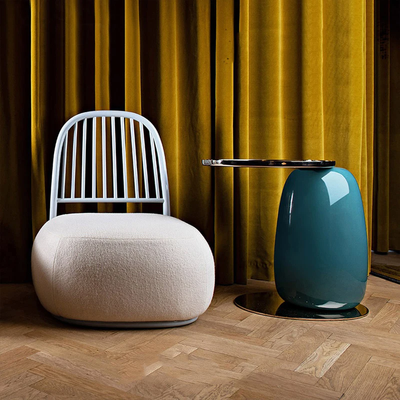 

Nordic Home Special-shaped Metal Coffee Side Table Nightstand Furniture Living Room Villa Bedside Tables Accessories Decorate