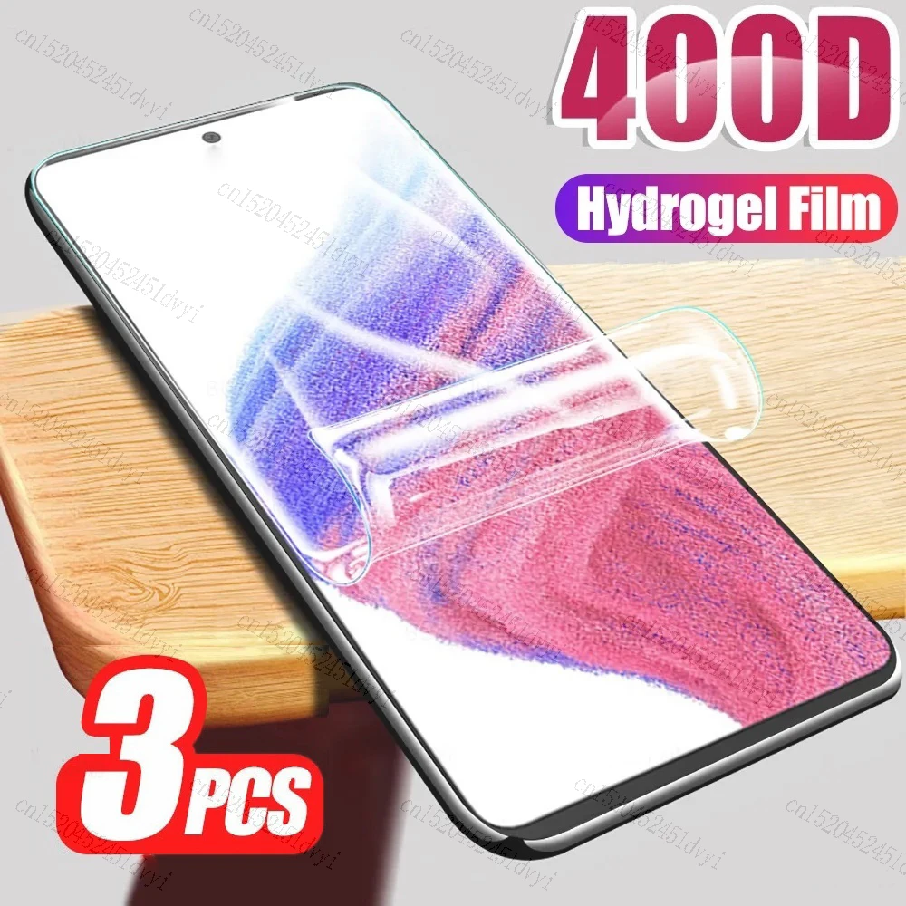 

3 шт. Hdyrogel пленка для Samsung Galaxy A53 A54 5G A33 A73 A21 A31 A41 A51 A71 A72 A22 A23 A12 A32 A52 A13 Защитная пленка для экрана