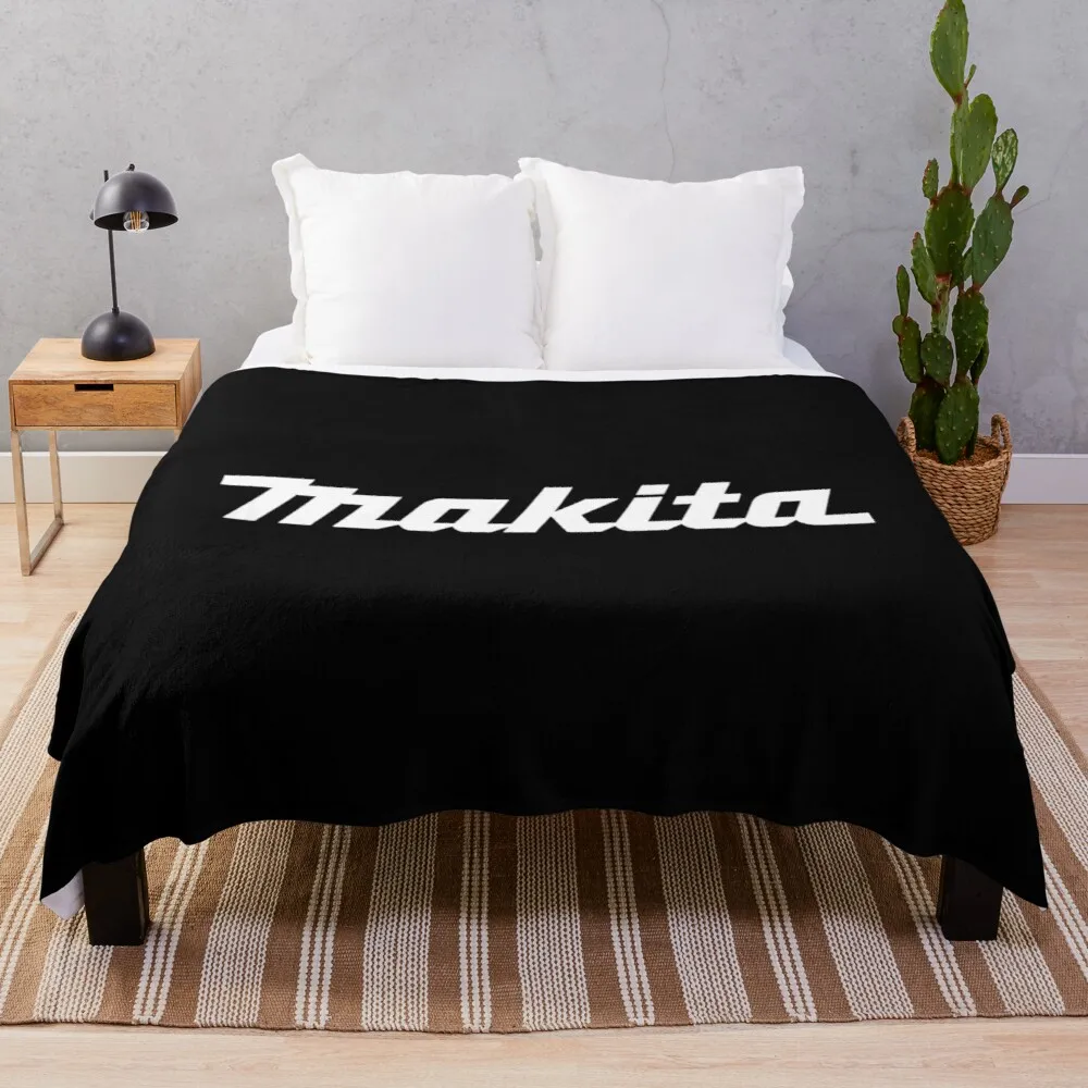 

SALE - Makita Throw Blanket Flannel Fabric Custom Blanket