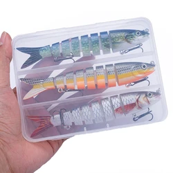 3 - Piece Multi - Jointed Swimbait: Premium Slow Sinking Artificial Fishing Lure (392 - 3pcs with box)