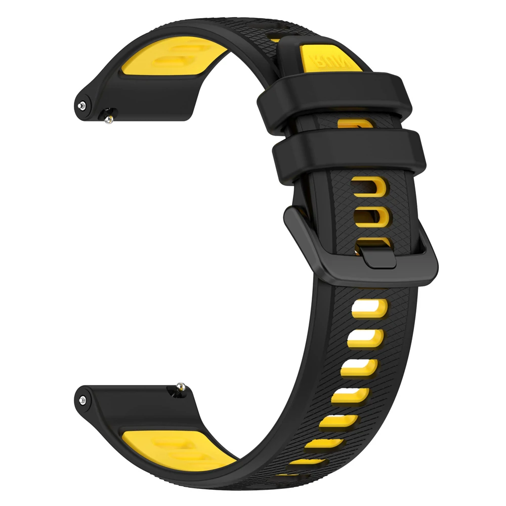 22mm Sports Silicone Watch Band - Durable and Stylish Bracelet