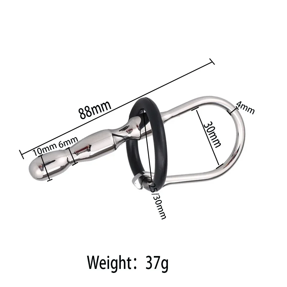 Male Masterbator Anal Sounds Urethral Dilators Catheters Stainless Steel Penis Plug Male Chastity Sex Toys for Men Erotic Sex