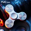 Kid Metal Spinner Three-leaf Finger Pressure Gyro Toy EDC Autism ADHD Finger Gyro Metal Bearing Decompression Christmas Gift 3