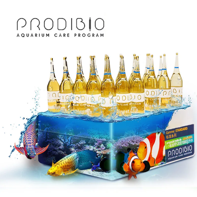 Prodibio BioDigest Fish Tank, PRODIBIO Aquarium Care, Bacterial Solution